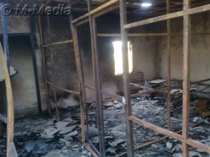 A Muslim-owned factory set on fire in Yamethin