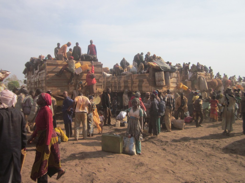 Chad, Dozens of thousands of people have fled violence CAR