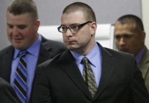 Eddie Ray Routh enters the court during his capital murder trial in Stephenville