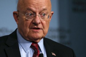 Director of U.S. National Intelligence James Clapper speaks  at the Council on Foreign Relations in New York