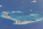 Chinese dredging vessels are purportedly seen in the waters around Mischief Reef in the disputed Spratly Islands in the South China Sea in this still image from video taken by a P-8A Poseidon surveillance aircraft provided by the United States Navy May 21, 2015. REUTERS/U.S. Navy/Handout via Reuters

ATTENTION EDITORS - THIS PICTURE WAS PROVIDED BY A THIRD PARTY. REUTERS IS UNABLE TO INDEPENDENTLY VERIFY THE AUTHENTICITY, CONTENT, LOCATION OR DATE OF THIS IMAGE. THIS PICTURE IS DISTRIBUTED EXACTLY AS RECEIVED BY REUTERS, AS A SERVICE TO CLIENTS. EDITORIAL USE ONLY. NOT FOR SALE FOR MARKETING OR ADVERTISING CAMPAIGNS - RTX1DZN7