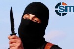 A masked, black-clad militant, who has been identified by the Washington Post newspaper as a Briton named Mohammed Emwazi, brandishes a knife in this still image from a 2014 video obtained from SITE Intel Group February 26, 2015. Investigators believe that the masked killer known as "Jihadi John", who fronted Islamic State beheading videos, is Emwazi, two U.S. government sources said on Thursday. The British government and police refused to confirm or deny his identity, which was first revealed by the Washington Post, saying it was an ongoing security investigation.  REUTERS/SITE Intel Group/Handout via Reuters (CIVIL UNREST POLITICS CRIME LAW TPX IMAGES OF THE DAY) CONFLICT) ATTENTION EDITORS - THIS PICTURE WAS PROVIDED BY A THIRD PARTY. REUTERS IS UNABLE TO INDEPENDENTLY VERIFY THE AUTHENTICITY, CONTENT, LOCATION OR DATE OF THIS IMAGE. FOR EDITORIAL USE ONLY. NOT FOR SALE FOR MARKETING OR ADVERTISING CAMPAIGNS. THIS PICTURE WAS PROCESSED BY REUTERS TO ENHANCE QUALITY. AN UNPROCESSED VERSION WILL BE PROVIDED SEPARATELY - RTR4RBZV