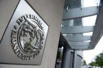 The logo of the International Monetary Fund (IMF) at the organization's headquarters in Washington, DC, May 16, 2011. The organization's director, Dominique Strauss-Kahn, faced arraignment in New York earlier Monday on allegations of sexual assault. AFP PHOTO / Saul LOEB (Photo credit should read SAUL LOEB/AFP/Getty Images)