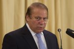 Pakistan's Prime Minister Nawaz Sharif speaks during a news conference with Thailand counterpart Yingluck Shinawatra (not pictured) at the Prime Minister's residence in Islamabad August 20, 2013. REUTERS/Mian Khursheed  (PAKISTAN - Tags: CIVIL UNREST POLITICS)