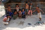 Rohingya refugee children play at Balukhali Makeshift Refugee Camp in Cox's Bazar, Bangladesh April 12, 2017. REUTERS/Mohammad Ponir Hossain