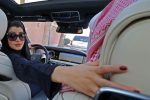 A Saudi woman practices driving in Riyadh, on April 29, 2018, ahead of the lifting of a ban on women driving in Saudi Arabia in the summer. 
In September 2017, a royal decree announced the end of a ban on women driving -- the only one of its kind in the world -- as of June 2018. / AFP PHOTO / Yousef DOUBISI