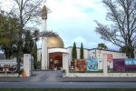 A general view of the Al-Noor Mosque ahead of the last day of the sentencing hearing for Brenton Tarrant, the gunman who massacred 51 people during last year's twin mosque attacks, in Christchurch on August 27, 2020. - Tarrant will be sentenced August 27 over the attacks that killed 51 Muslim worshippers last year, with survivors demanding he remain behind bars "until his last gasp". (Photo by Sanka VIDANAGAMA / AFP) (Photo by SANKA VIDANAGAMA/AFP via Getty Images)