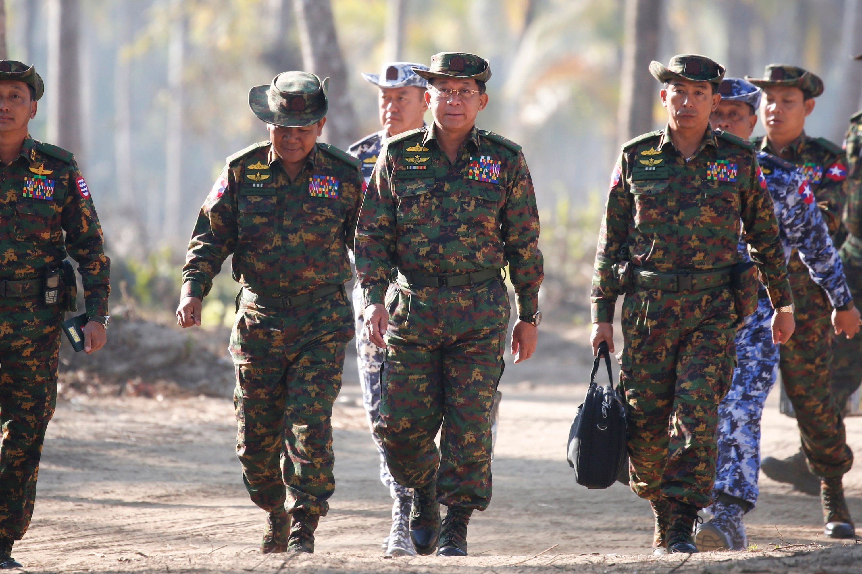 မြန်မာအဏာသိမ်းစစ်တပ်ကို ရှုတ်ချသည့် ကြေငြာချက်တစ်စောင်ကို နိုင်ငံ ၇ နိုင်ငံက ပူးတွဲထုတ်ပြန်